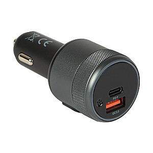 FM siųstuvas Bluetooth5.1 + QC3.0 + PD 24W