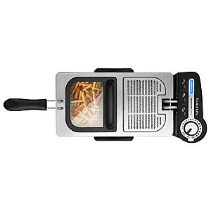 Taurus Professional 3 Plus vienguba 3L laisvai pastatoma gruzdintuvė 2100W nerūdijančio plieno