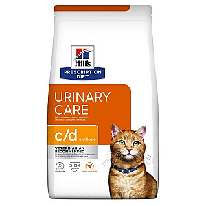 Hill's PD C/D Urinary Care - sausas kačių maistas - 3kg