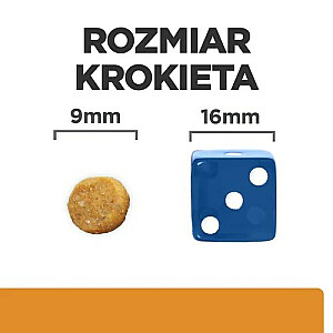 Hill's PD K/D Kidney + Mobility Chicken - sausas kačių maistas - 3kg