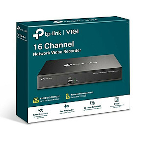 VIGI NVR2016H 16 kanalų tinklo vaizdo įrašymo įrenginys