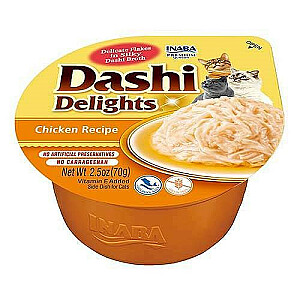 INABA Dashi Delights Vištiena sultinyje - skanėstas katėms - 70g