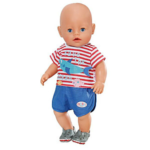 Baby Born pižama ir bateliai 43 cm lėlei.