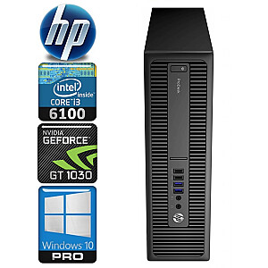 HP 600 G2 SFF i3-6100 8GB 256SSD+2TB GT1030 2GB WIN10Pro