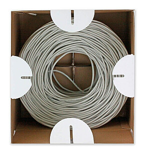 Сетевой кабель Techly ITP-C6F-FL Серый, 305 м Cat6 F/UTP (FTP)