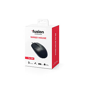 Fusion FM-100 optinė pelė | 1200 dpi | juodas