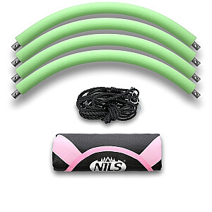 NILS CAMP Sūpynės gandro lizdas NB5031 Rožinė 100 cm
