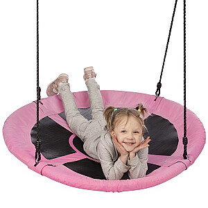 NILS CAMP Sūpynės gandro lizdas NB5031 Rožinė 100 cm