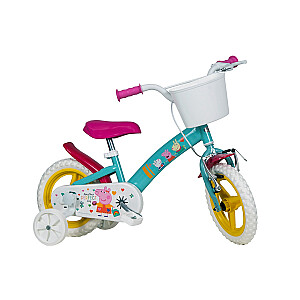 Детский велосипед 12" Свинка Пеппа зеленый 1198