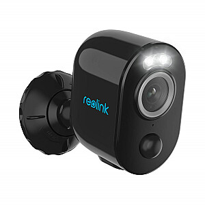Reolink Argus 3 Pro IP kamera, juoda USB C baterija