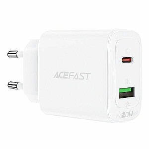 Įkroviklis Acefast A25 1x USB-A 1x USB-C 3 A (6974316281214)