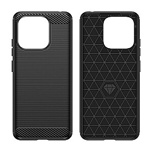 Fusion Trust Back Case Silikoninis dėklas, skirtas Samsung A356 Galaxy A35 5G Black