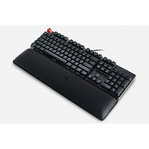 „Glorious Stealth“ klaviatūros riešo atrama – viso dydžio, juoda