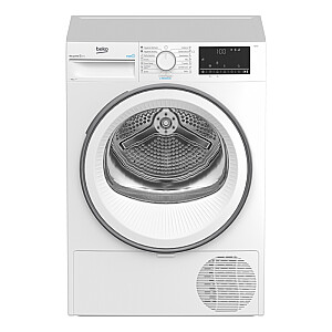 Сушилка BEKO B3T68230 A++, 8 кг, глубина 54,3 см, тепловой насос, отверждение паром
