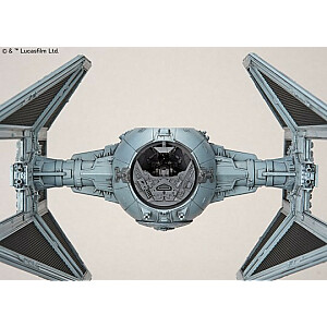 Пластиковая модель Bandai Tie Interceptor из Star Wars 1/72