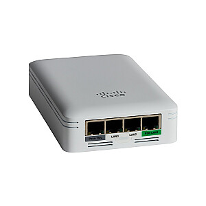 Cisco Business 145AC 802.11ac 2x2 Wave 2 prieigos taškas 4 GbE prievadai Single PoE – sieninė plokštė, ribota eksploatavimo trukmės apsauga (CBW145AC-E)