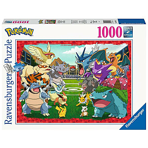 1000 vienetų dėlionė „Pokemon“ galutinis pasirodymas