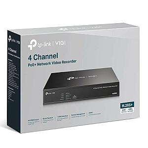 VIGI NVR1004H 4 kanalų vaizdo registratorius