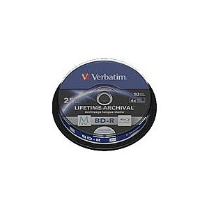 BD-R Verbatim M-DISC Print c.10 шт.