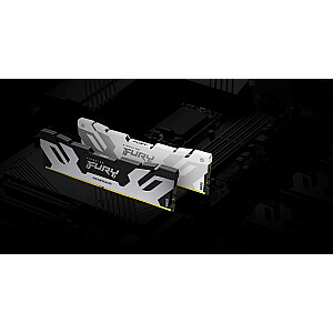 Kingston Technology FURY 48 ГБ, 6000 МТ/с DDR5 CL32 DIMM Renegade Silver XMP