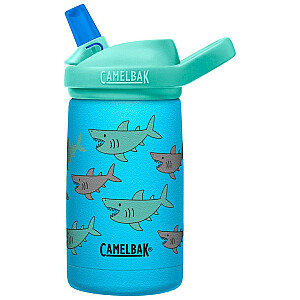 Termo buteliukas vaikams CamelBak eddy+ Kids SST Vacuum Insulated 350ml, School of Sharks