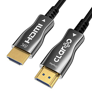 Claroc FEN-HDMI-21-50M Оптический HDMI-кабель AOC, 2.1, 8K, 50 м