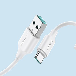 Joyroom USB įkrovimo laidas | duomenų perdavimas – USB Type C 3A 2m baltas (S-UC027A9)