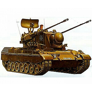 Plastikinis Flakpanzer Gepard modelis 1/35.
