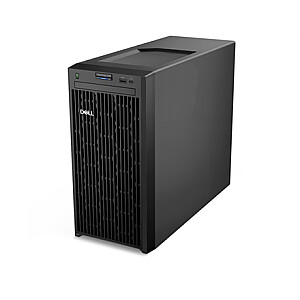 Dell | PowerEdge | T150 | Bokštas | Intel Xeon | 1 | E-2314 | 4 | 4 | 2,8 GHz | 1000 GB | Iki 4 x 3,5" | Nėra PERC | iDRAC9 Basic | Nėra operacinės sistemos | Garantija Basic NBD, 36 mėn.