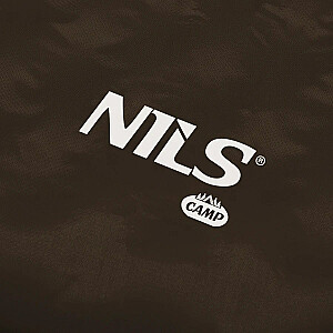 Savaime išsilyginantis kilimėlis su pagalvėle NILS Camp NC4001 juodas