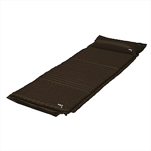 Savaime išsilyginantis kilimėlis su pagalvėle NILS Camp NC4001 juodas