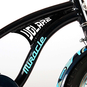 Vaikiškas dviratis VOLARE 14 Miracle Cruiser Juodas/mėlynas (21486)