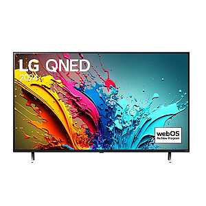 TV Set LG 65" 4K/Smart 3840x2160 Wireless LAN Bluetooth webOS 65QNED86T3A