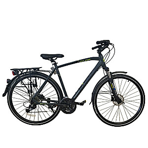 Turistinis dviratis Bisan 28 TRX8500 (PR10010436) pilka/geltona (Rato dydis: 28. Rėmo dydis: XL)