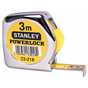 Metalinis dėklas Stanley Matas POWERLOC 3 m 12,7 mm 33-218