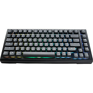 „Ducky Tinker 75“ žaidimų klaviatūra, RGB – „MX-Speed Silver“ (ISO-DE)