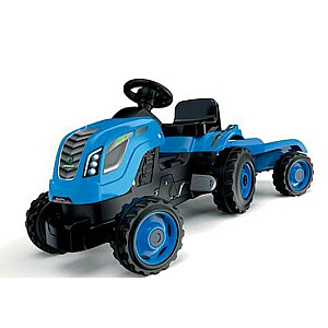 XL mėlynas traktorius