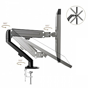 Monitoriaus laikiklis 13-27ft, 8kg MC-860N