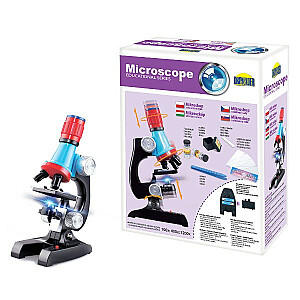 Mikroskopas 100, 400, 1200 x