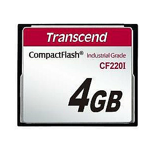 „Transcend CF220I Compact Flash“ kortelė, 4 GB (TS4GCF220I)