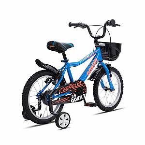 Vaikiškas dviratis GoKidy 16 Versus (VER.1601) mėlynas/oranžinis