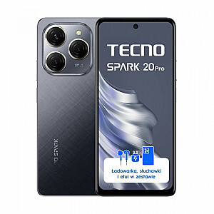 TECNO SPARK 20 Pro 12/256 GB Moonlight, juoda