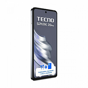 TECNO SPARK 20 Pro 12/256 ГБ Лунный свет, черный