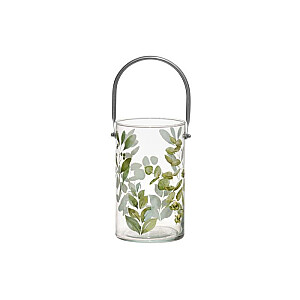 Žvakidė-žibintas 4Living Marja stiklas su rankena 20 cm 632937