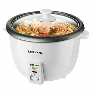 Ryžių viryklė Taurus RICE CHEF 1,8 l 700 W Pilka, Balta