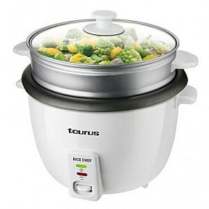 Ryžių viryklė Taurus RICE CHEF 1,8 l 700 W Pilka, Balta