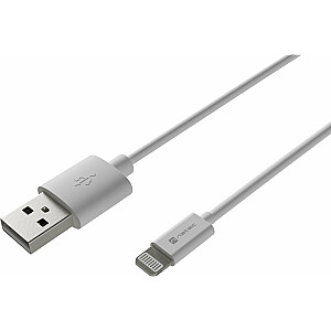 Natec USB-A – žaibo kabelis, 1 m baltas (NKA-2148)