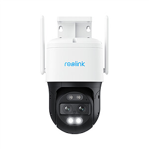 Reolink Trackmix Series W760 4K dviejų objektyvų PTZ kamera su judesio stebėjimu, balta