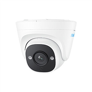 Reolink P324 5MP Super HD Dome PoE apsaugos IP kamera su tiksliu asmens ir transporto priemonės aptikimu, balta | Reolink