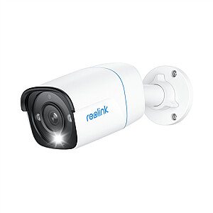 Reolink P330 Smart 4K Ultra HD PoE apsaugos IP kamera su asmens / transporto priemonės aptikimu, IP66 atsparus vandeniui, baltas | Reolink